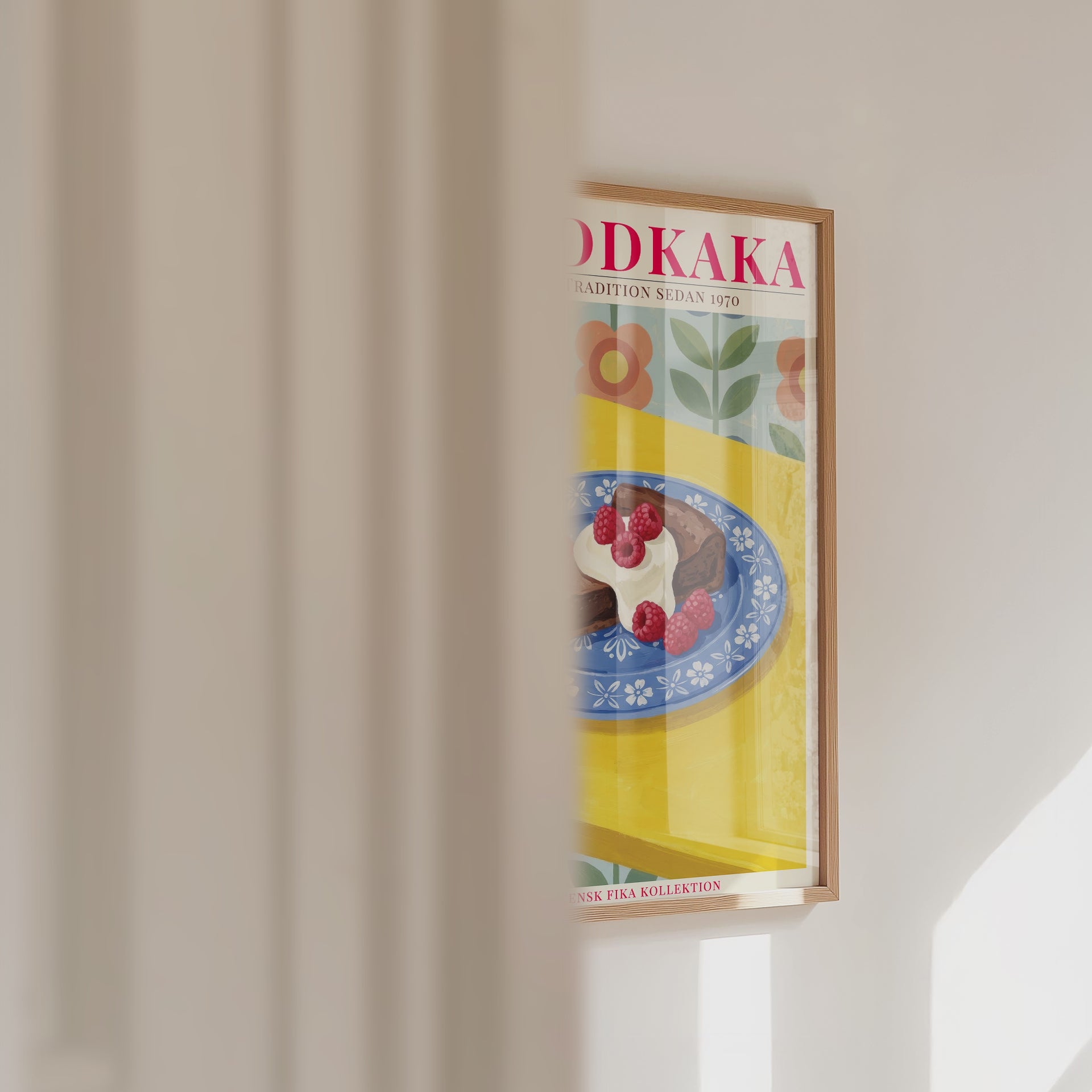 Kladdkaka Poster – väggvideo