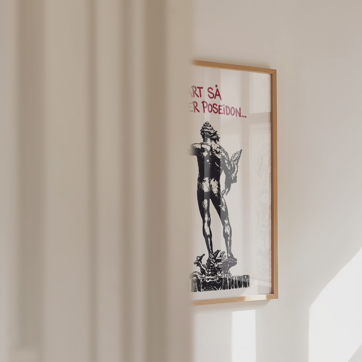 Plakat „Wkrótce zajaśnieje Posejdon”