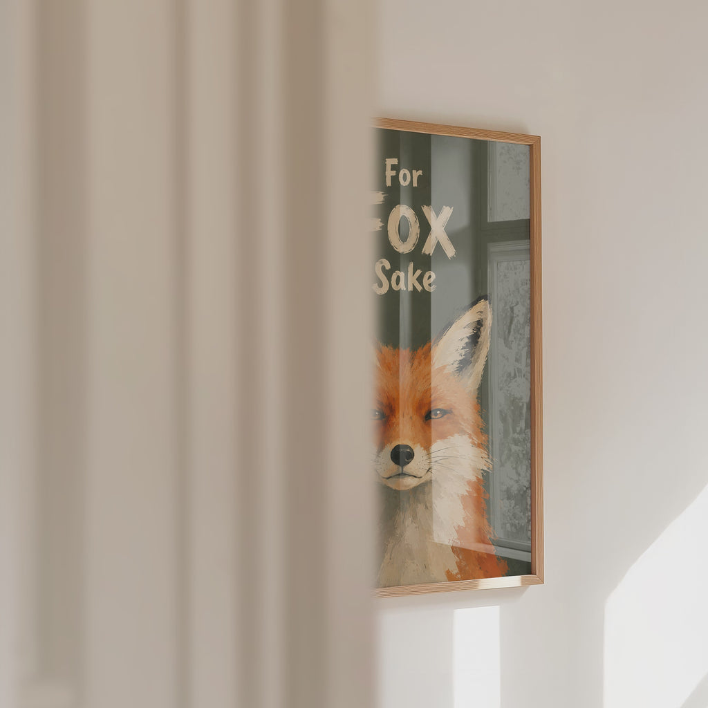For Fox Sake Poster – väggvideo