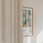 Plakat Pływający ogród meduz Yayoi Kusamy