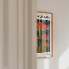 Plakat Yayoi Kusama Grzyby