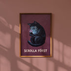Scrolla Först Poster – i rum 2