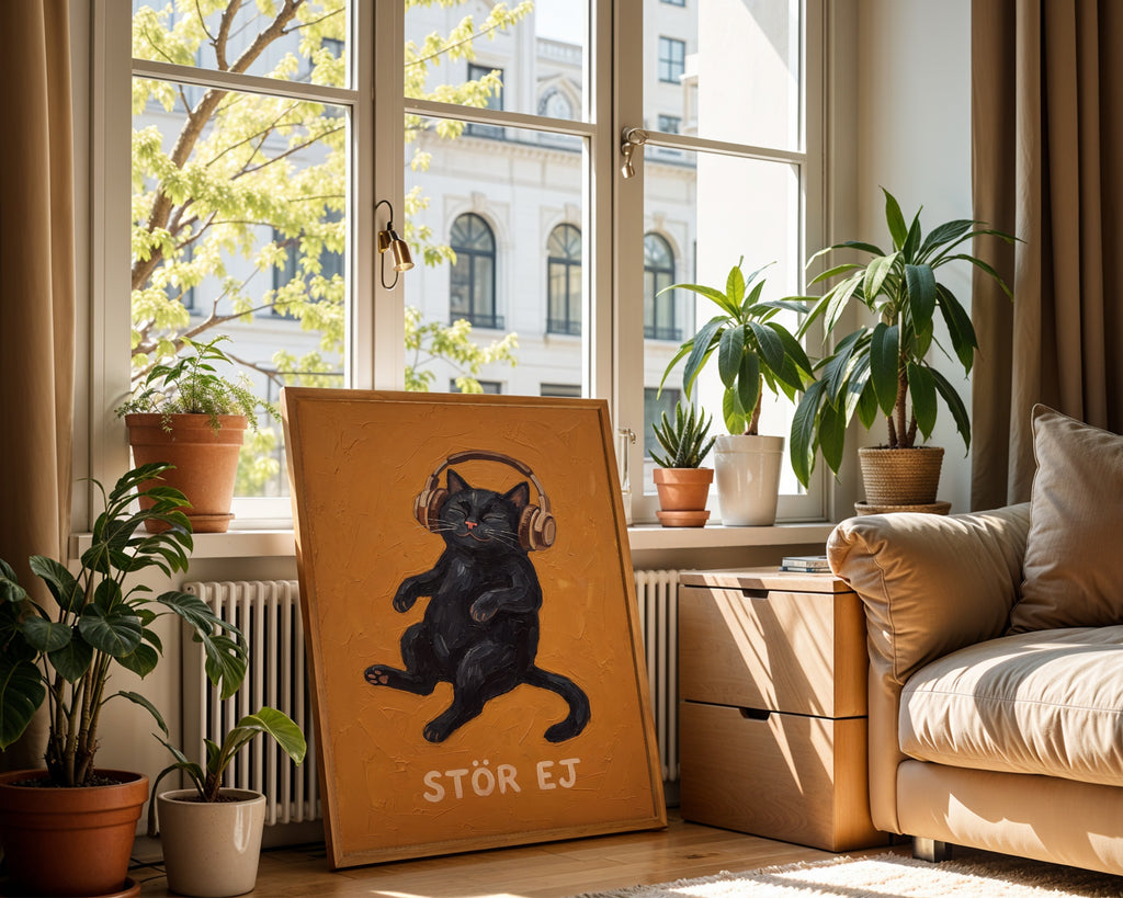 Stör Ej Poster – i rum 2