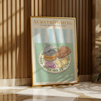 Surströmming poster på vägg hemma från Bozetto i hög kvalitet