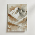 Abstract Mountains – stilfullt konsttryck från Bozetto, tryckt på matt finpapper
