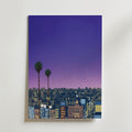 Hiroshi Nagai Tokyo Skyline utan passepartout