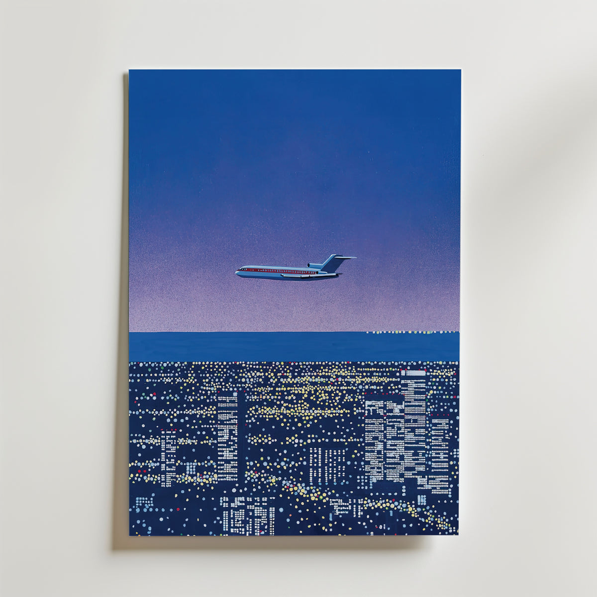 Hiroshi Nagai Twilight Flight - utan passepartout