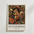William Morris Squirrel Poster – canvas utan passepartout