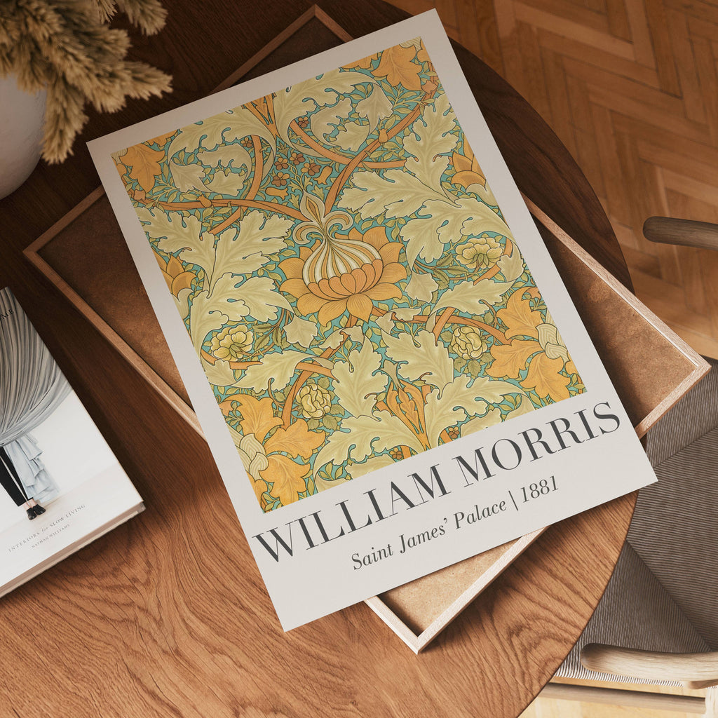 William Morris Saint James' poster visad rakt fram – Bozetto affisch i hög tryckkvalitet