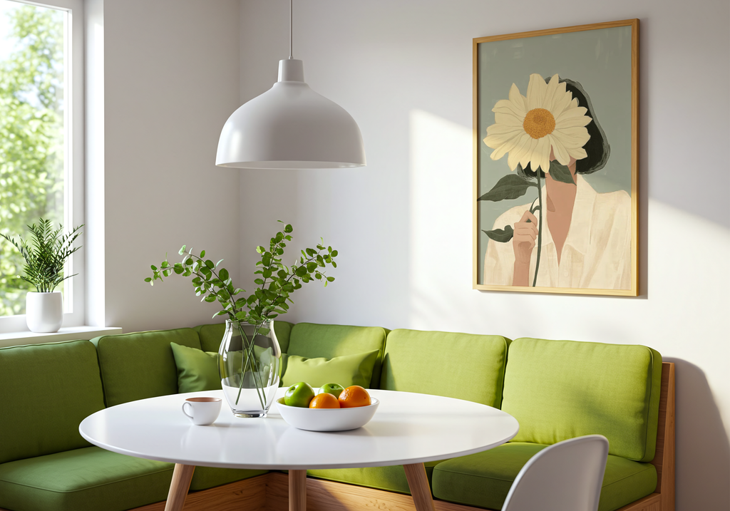 Hidden Sunflower poster visad rakt fram – Bozetto affisch i hög tryckkvalitet i hög tryckkvalitet
