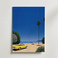 Hiroshi Nagai Yellow Coastline Poster utan passepartout